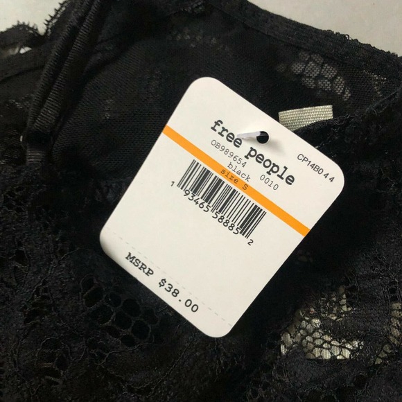 Free People Reese Lace Adjustable Straps Bralette - Picture 4 of 7